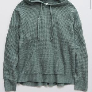 Aerie waffle hoodie